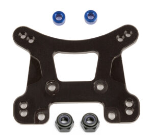 Team Associated FT 1:14 Front Shock Tower, black aluminum
