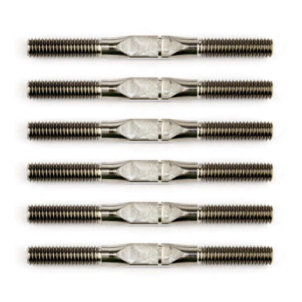 Team Associated FT 1:14 Titanium Turnbuckle Set, silver