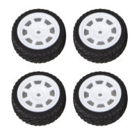 Team Associated Reflex 14R Hoonicorn Wheels and Tires, rubber