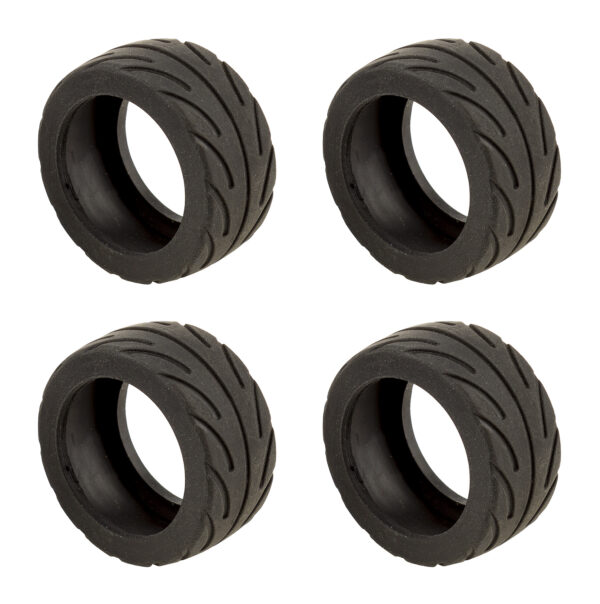 Team Associated NanoSport Radial Tires, black