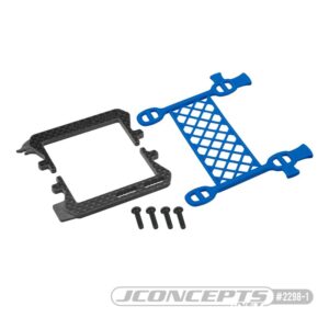 JConcepts B6.3 Carbon Logo / Cargo Net Battery Brace
