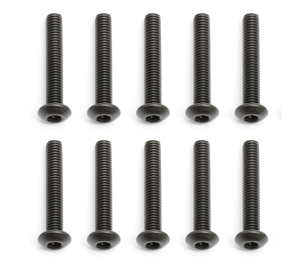Team Associated Screws, 3x18 mm BHCS