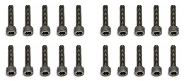 Team Associated Screws, 3x14 mm SHCS