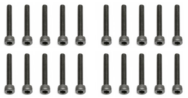 Team Associated Screws, 3x20 mm SHCS