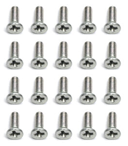 Team Associated Screws, 2x6 mm FHPS