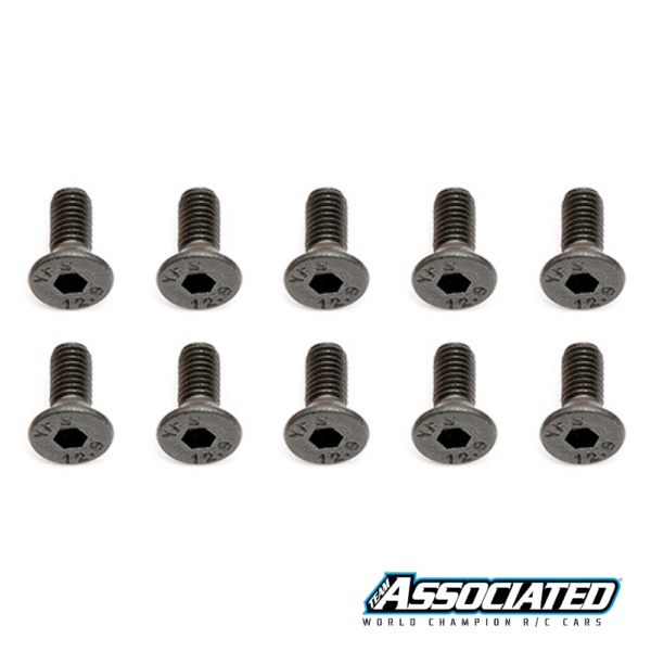 Screws M3x8mm FHCS (10) Team Associated