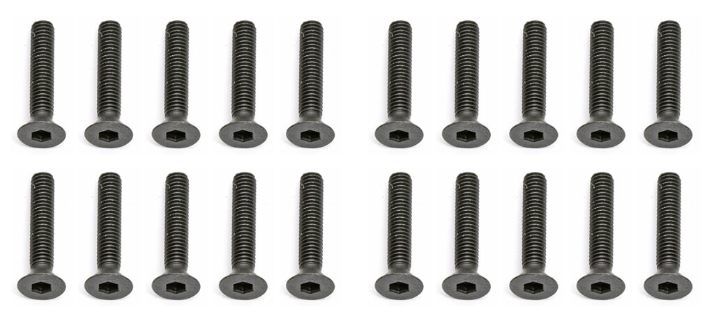 Screws M3x16mm FHCS (25204) Team Associated