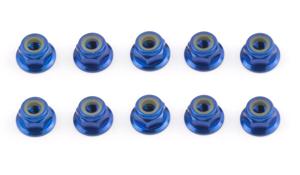Team Associated FT Blue 4mm Locknut