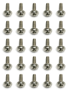 Team Associated Tapped Screws, 3x10 mm BHPTS