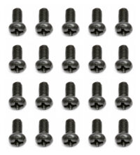 Team Associated Screws, 3x6 mm BHPS
