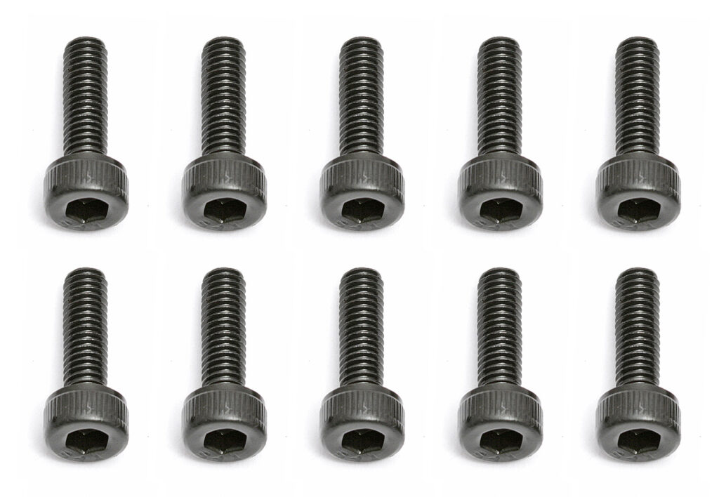 Team Associated Screws, 3x10 mm SHCS