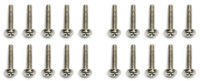 Team Associated Tapped Screws, 3x18 mm BHPTS