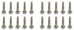 Team Associated Tapped Screws, 3x18 mm BHPTS