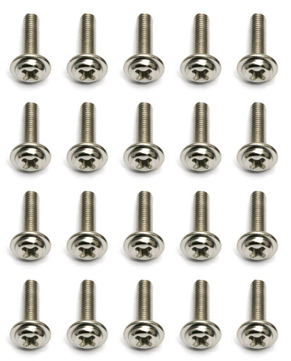 Team Associated Tapped Screws, 3x12 mm BHPTS