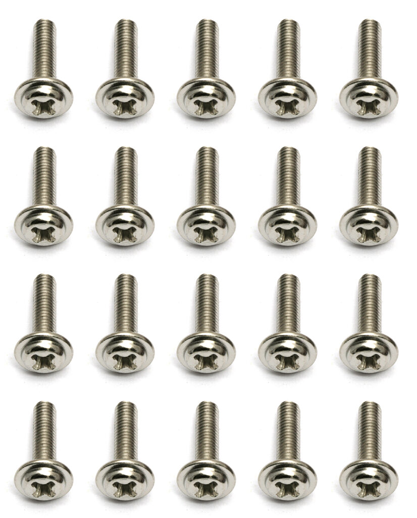 Team Associated Tapped Screws, 3x12 mm BHPTS