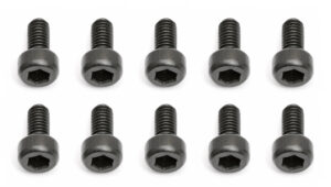 Team Associated Screws, 3x6mm SHCS