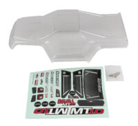 Team Associated RIVAL MT10 Body V2, clear