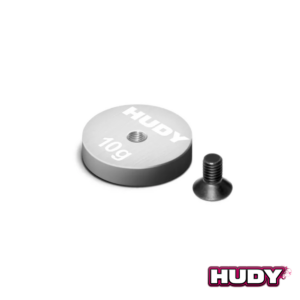 Chassis Weight Pure Tungsten 15mm 10g (293085) Hudy