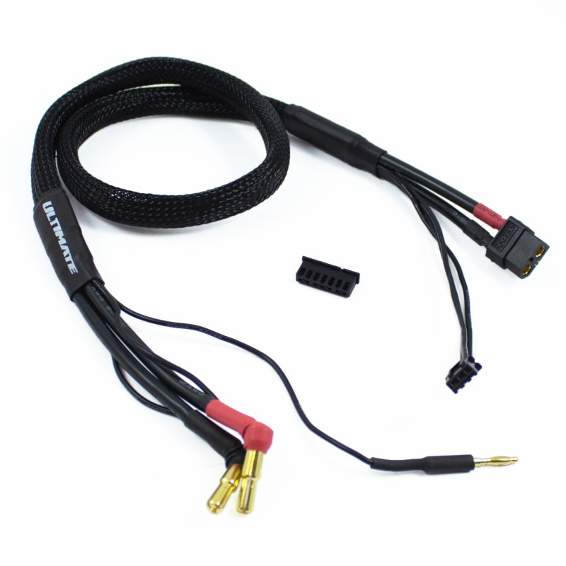 2S Ladekabel mit XT60 (4mm/5mm Goldkontakt) 60cm Ultimate Racing 1 2S Charge Cable Lead With XT60 (4mm/5mm Bullet) 60cm Ultimate Racing
