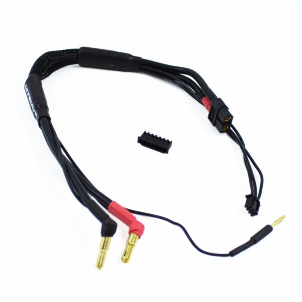 2S Laadimiskaabel XT60 pistikuga (4mm/5mm bullet) 30cm Ultimate Racing