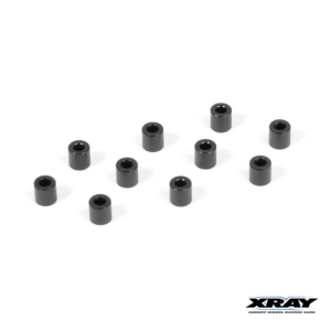 Washer Alum. 3x6x6.0mm Alum (10) (303128) Xray