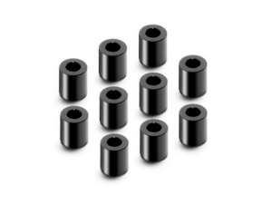 Xray Alu Shim 3X6X7.0Mm - Black (10)