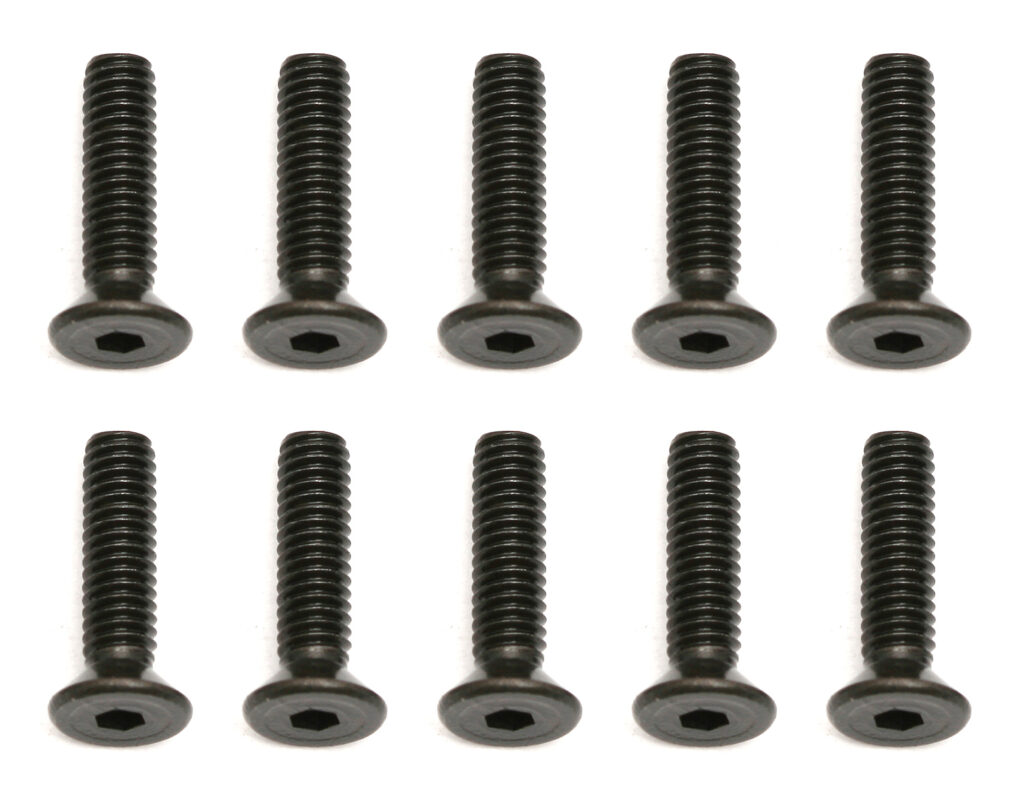 Team Associated Screws, 2.5x10 mm FHCS