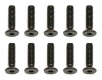 Team Associated Screws, 2.5x10 mm FHCS