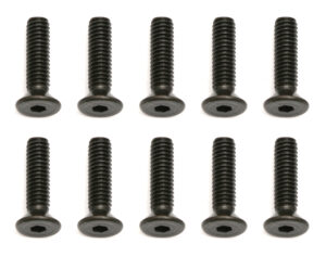 Team Associated Screws, 2.5x10 mm FHCS