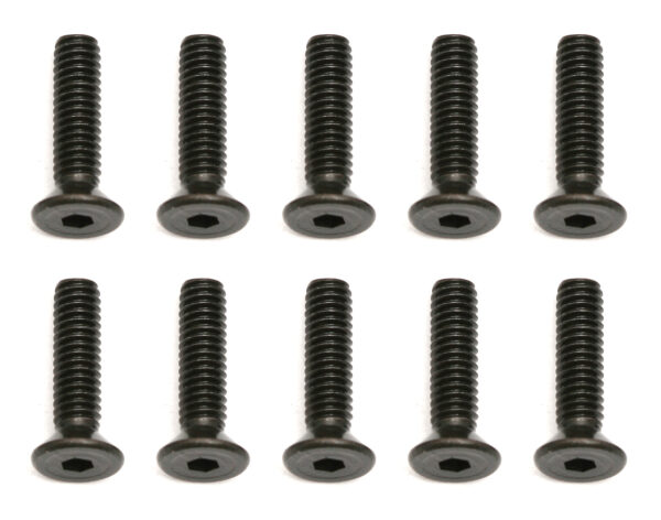 Team Associated Screws, 2.5x10 mm FHCS