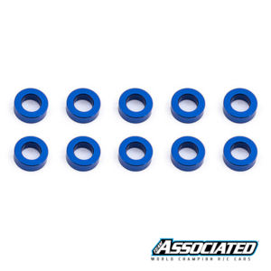 Washer Alum. 3x5.5x2.0mm Blue (10) (31383) Team Associated