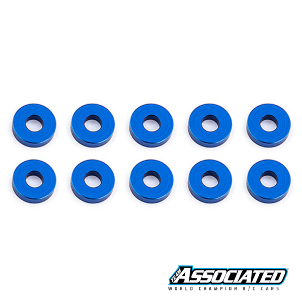Washers 7.8x3.0x2.0mm Bulkhead Blue (31386)