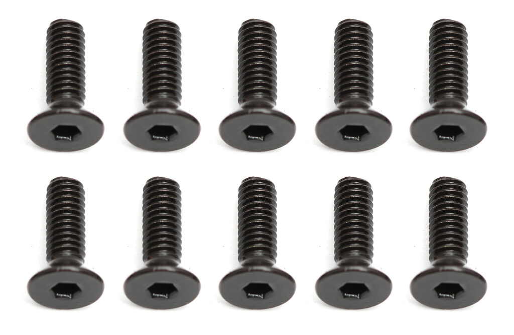 Team Associated Screws M2.5x8mm FHCS (10)