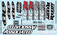 Team Associated TC7.2 Decal Sheet