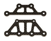 Team Associated Apex2 FT Top Plates, carbon fiber