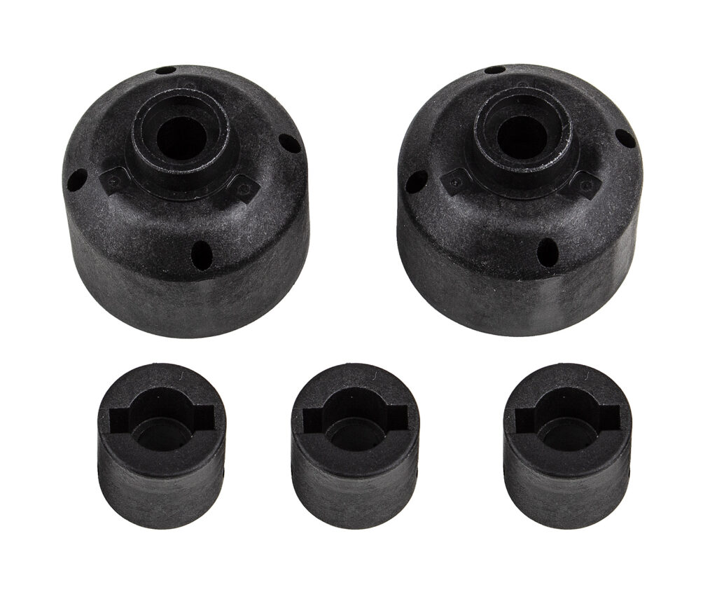 Team Associated Apex2 Center Outdrives, Front and Rear Diff Pumkpins