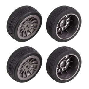 Team Associated APEX2 Sport, Datsun 240Z Wheels and Tires