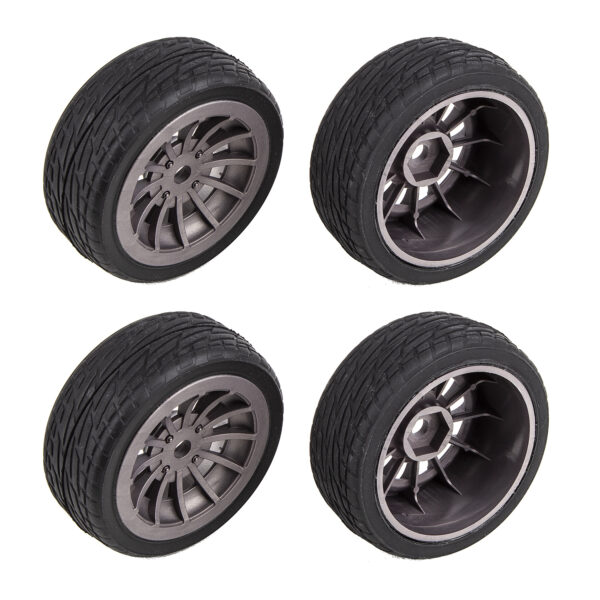 Team Associated APEX2 Sport, Datsun 240Z Wheels and Tires