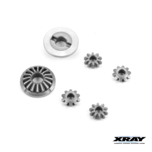 Active Diff Steel Bevel & Satellite Gears (2+4) (325130)