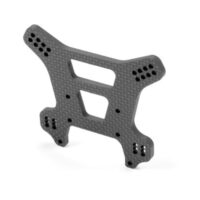 Xray Xb8 Graphite Rear Shock Tower For Semi-Split Bulkhead 4Mm