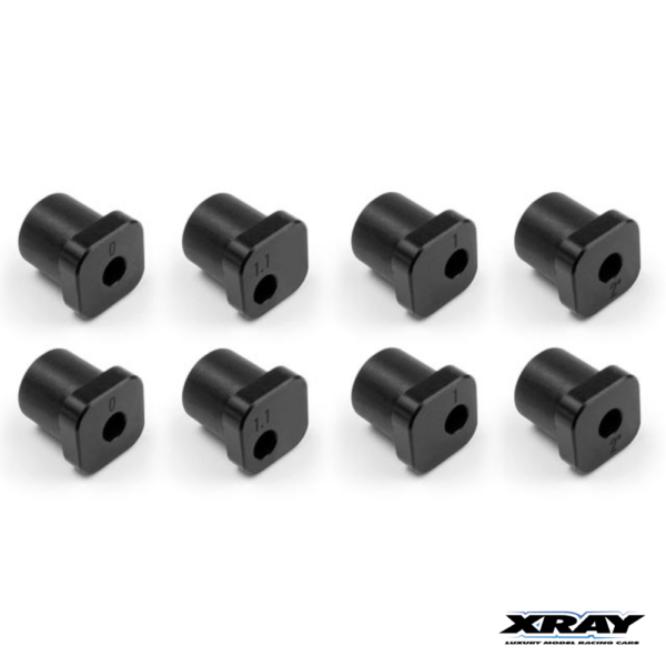 Eccentric Bushing For Alu Rear Hub Carrier (Set) (353180) Xray