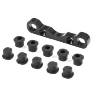 Xray Xb8 Alu Rear Lower Susp. Holder For Semi-Split Bulkhead - Front