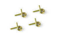 Xray 4-Shoe Clutch Springs - Gold - Soft (4)