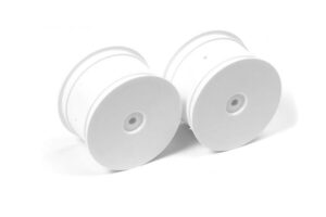 Xray 4Wd Rear Wheel Aerodisk With 14Mm Hex - White (2)