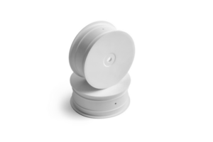Xray 4Wd Front Wheel Aerodisk With 12Mm Hex Ifmar - White (2)