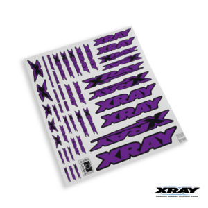 Sticker For Body Purple (397313) Xray
