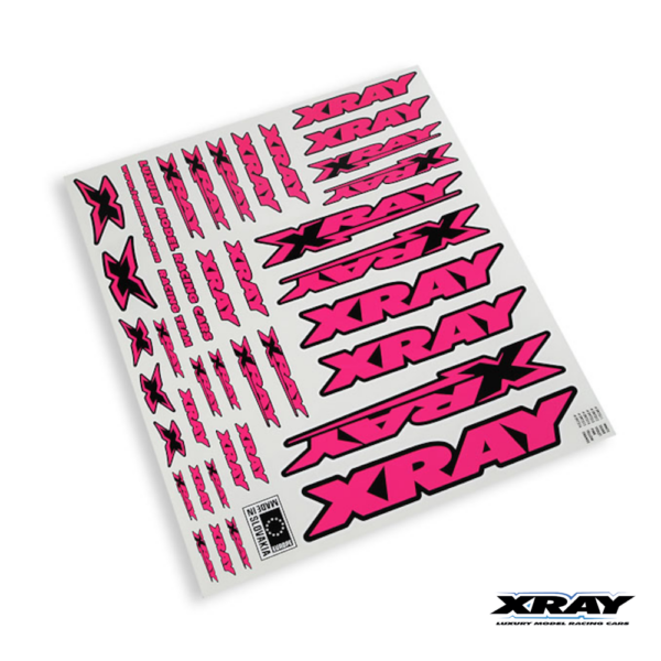 Sticker For Body Neon Red (397314) Xray