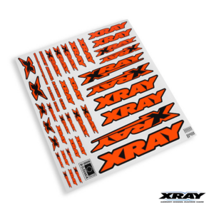 Sticker For Body Neon Orange (397316) Xray