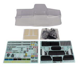 Element RC Enduro12, Ecto Body Set, clear