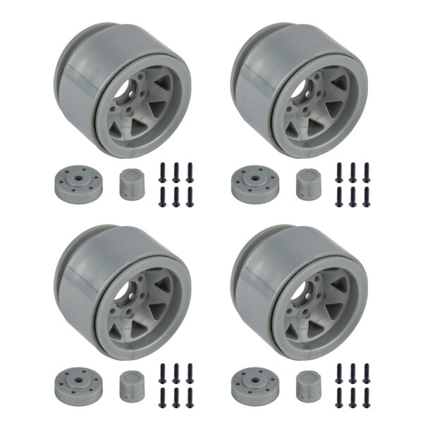 Element RC Enduro Trigon Wheels, 1.55, silver